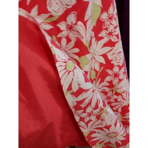 Talbots Dress Size 8 Flora  Fit Flare Sleeveless Pink Pleated Pockets EUC Easter - Picture 3 of 6